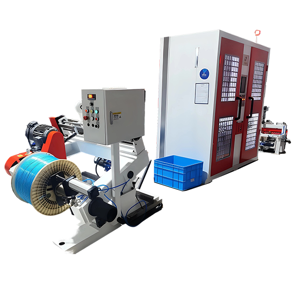 Máquina de gravação de cabos